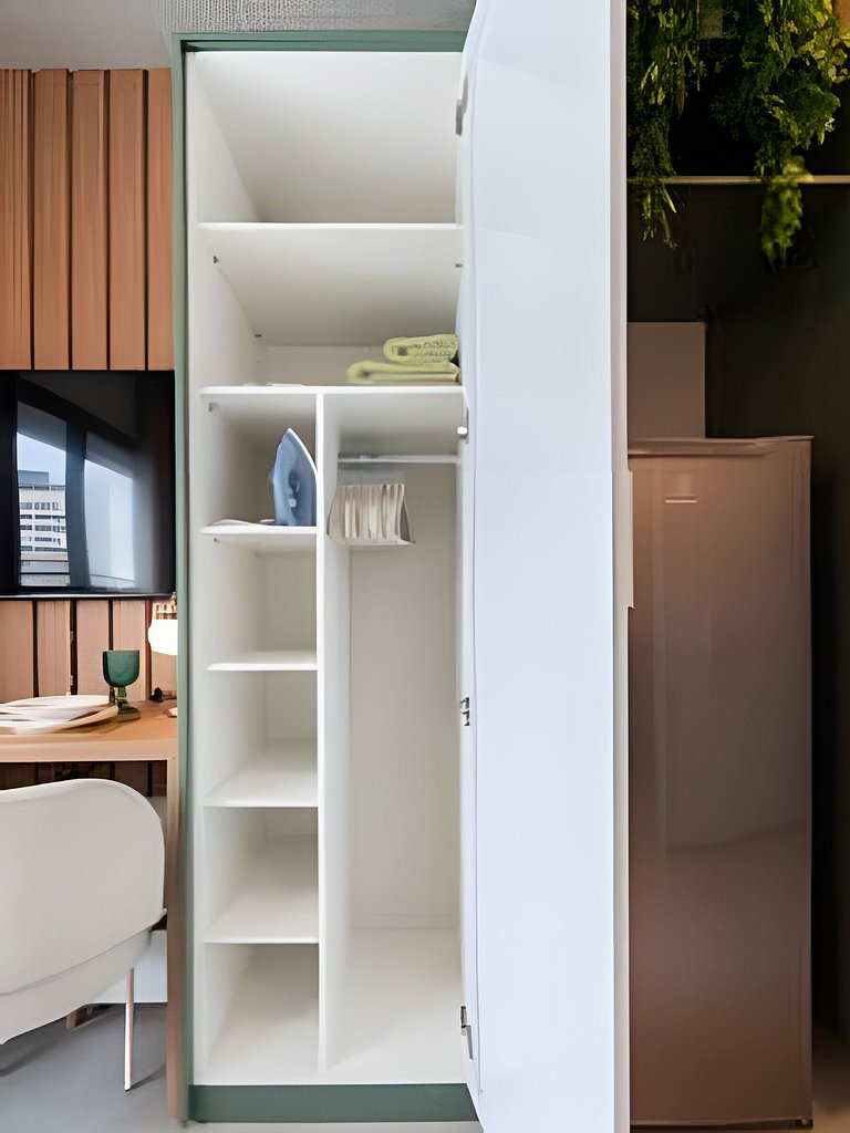 BHaus ON Brooklin - Studio Premium com Vista - Academia - La