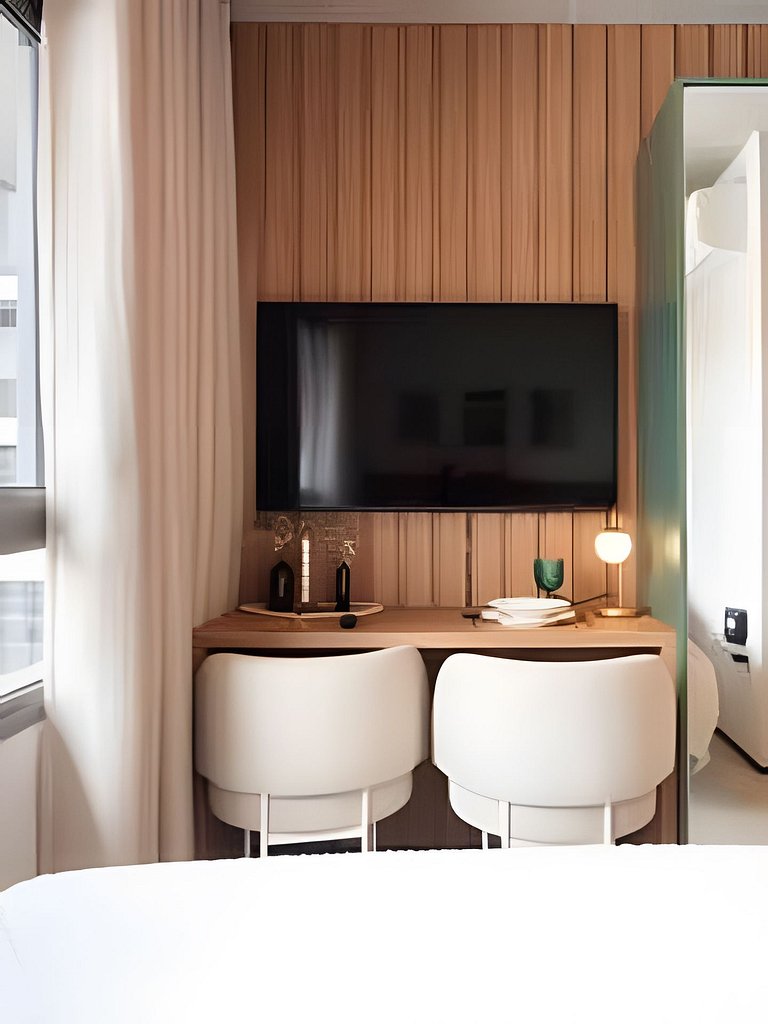 BHaus ON Brooklin - Studio Premium com Vista - Academia - La