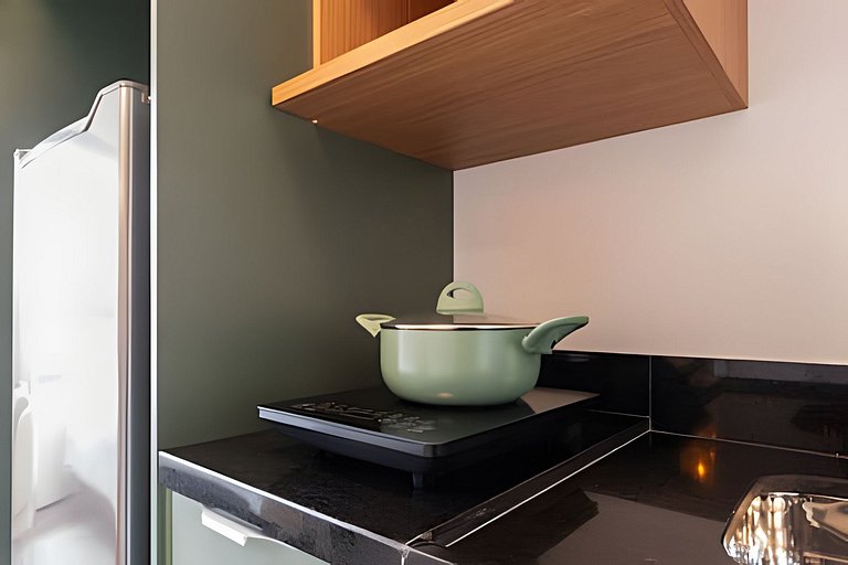 BHaus ON Brooklin - Studio Premium com Vista - Academia - La