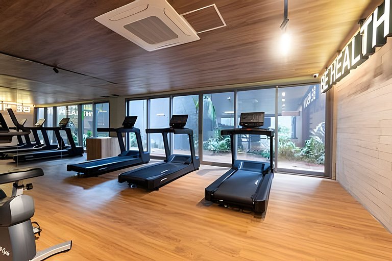 BHaus ON Brooklin - Studio Premium com Vista - Academia - La