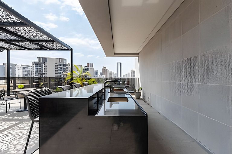 BHaus ON Brooklin - Studio Premium com Vista - Academia - La