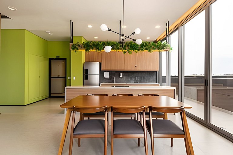 BHaus ON Brooklin - Studio Premium com Vista - Academia - La