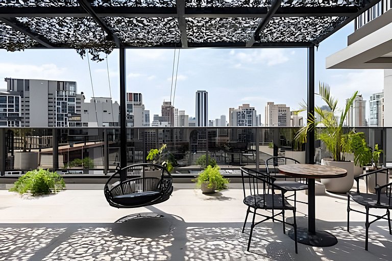 BHaus ON Brooklin - Studio Premium com Vista - Academia - La
