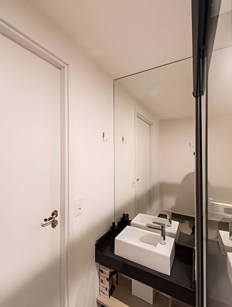 BHaus Brooklin On Florida | Studio Premium com Varanda | 5o