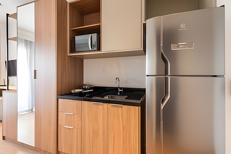 BHaus On Vila Olimpia - Studio com Varanda - Coworking - Aca