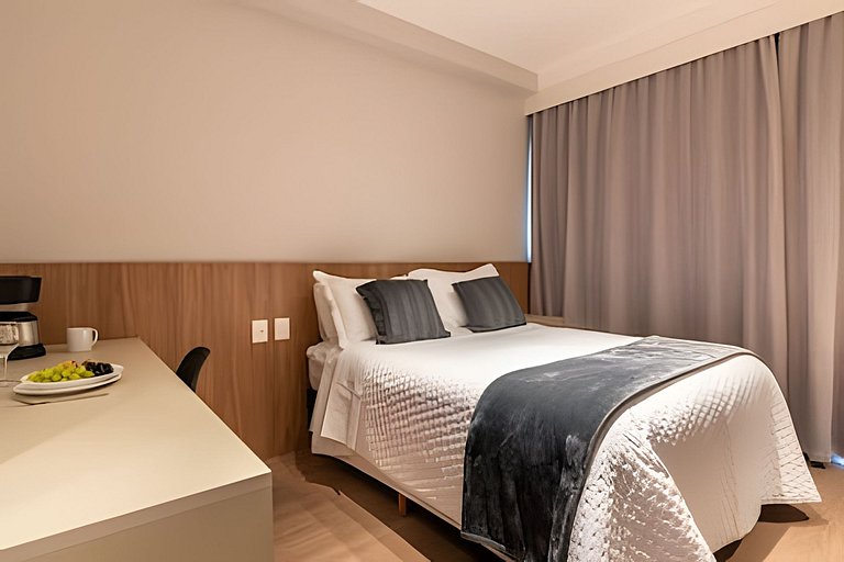 BHaus On Vila Olimpia - Studio com Varanda - Coworking - Aca