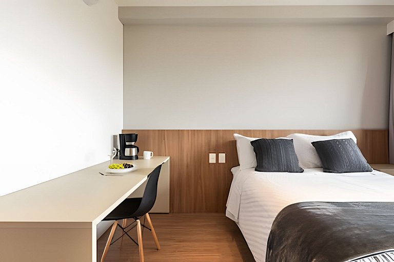 BHaus On Vila Olimpia - Studio com Varanda - Coworking - Aca