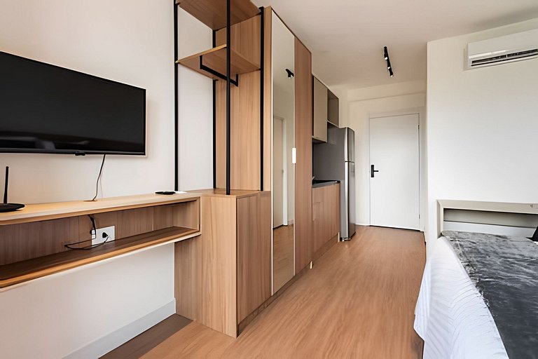 BHaus On Vila Olimpia - Studio com Varanda - Coworking - Aca