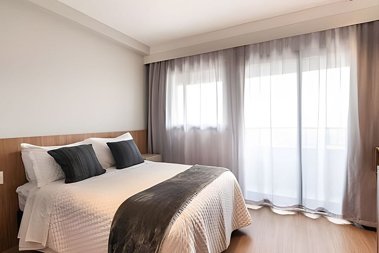 BHaus On Vila Olimpia - Studio com Varanda - Coworking - Aca