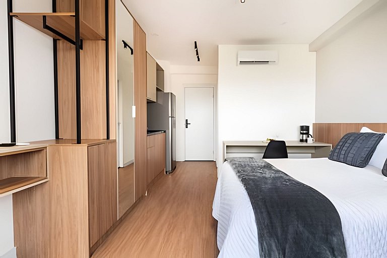 BHaus On Vila Olimpia - Studio com Varanda - Coworking - Aca