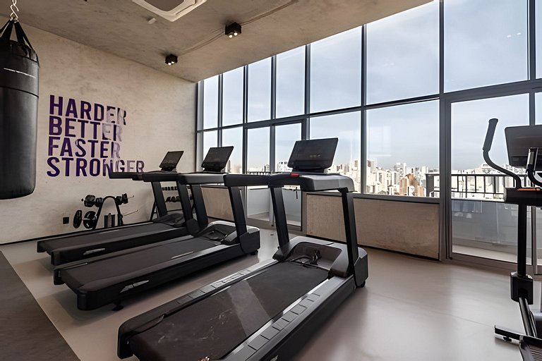 BHaus On Vila Olimpia - Studio com Varanda - Coworking - Aca