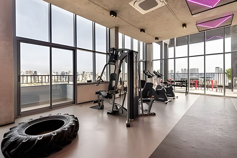 BHaus On Vila Olimpia - Studio com Varanda - Coworking - Aca