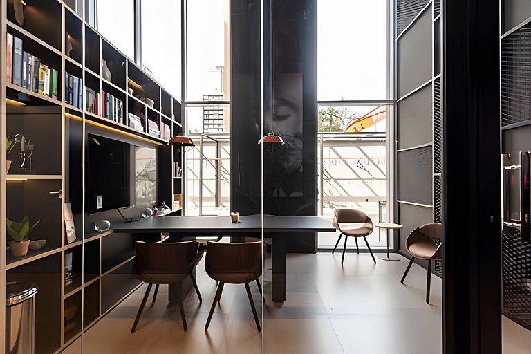 BHaus On Vila Olimpia - Studio com Varanda - Coworking - Aca