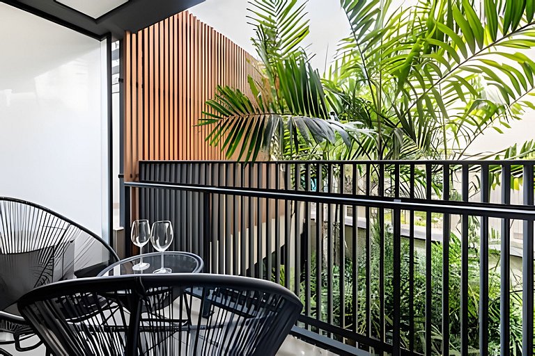 BHaus Vila Nova Conceição Pivo | Studio Premium com Varanda