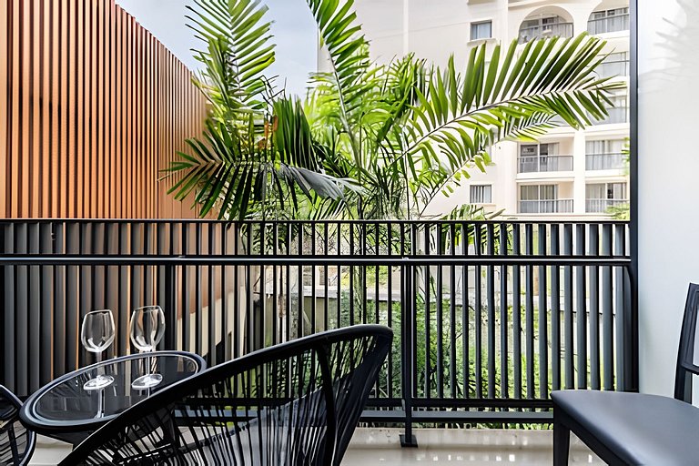 BHaus Vila Nova Conceição Pivo | Studio Premium com Varanda