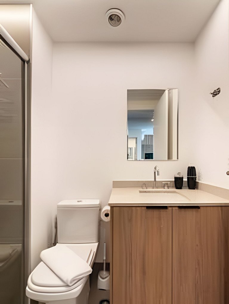 BHaus Vila Nova Conceição Pivo | Studio Premium com Varanda