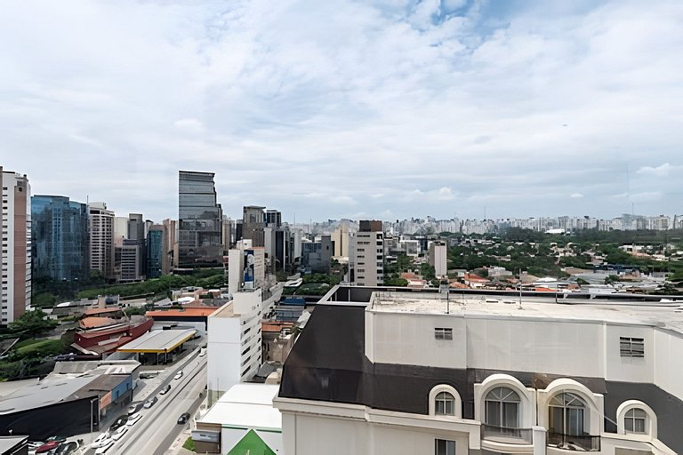BHaus Vila Nova Conceição Pivo | Studio Premium com Varanda