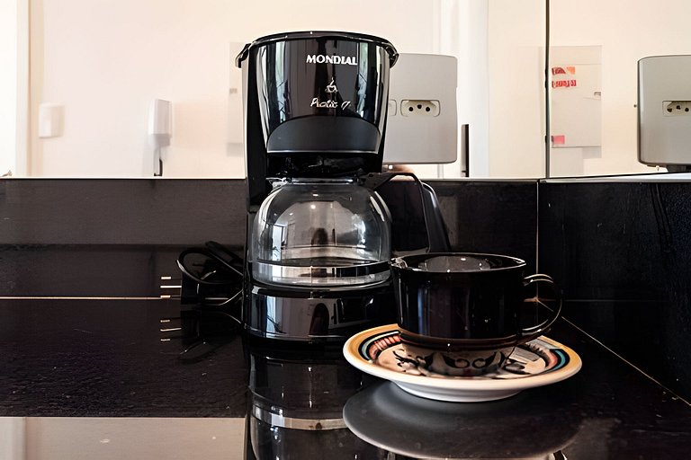 BHaus Vila Nova Conceição Pivo | Studio Premium com Varanda