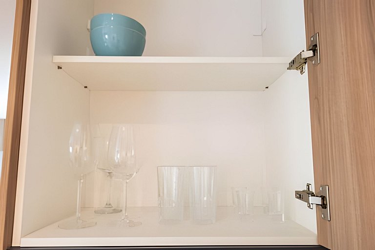 BHaus Vila Nova Conceição Pivo | Studio Premium com Varanda