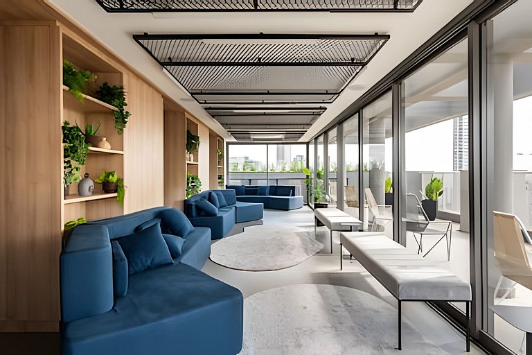 BHaus ON Vila Madalena | Studio Premium com Varanda | 6o and