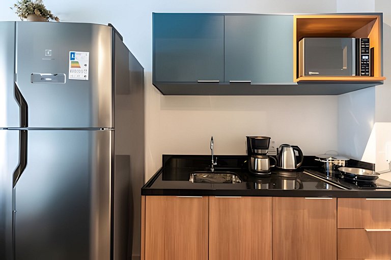 BHaus ON Vila Madalena | Studio Premium com Varanda | 6o and