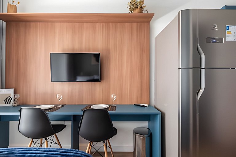 BHaus ON Vila Madalena | Studio Premium com Varanda | 6o and
