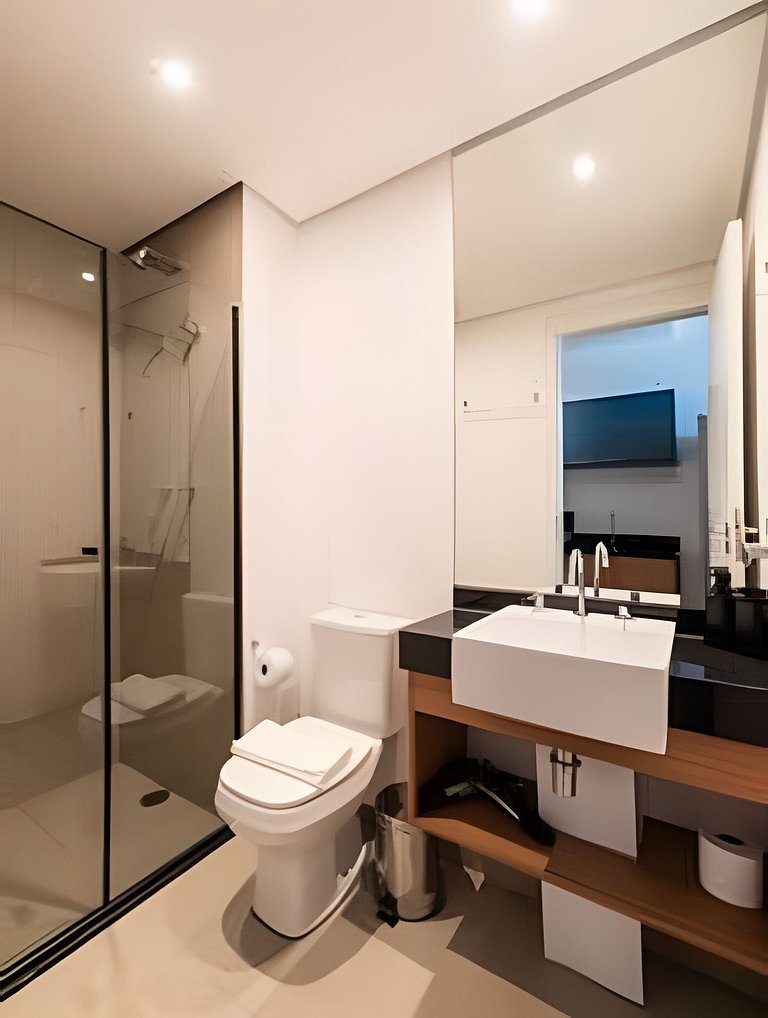 BHaus ON Vila Madalena | Studio Premium com Varanda | 6o and