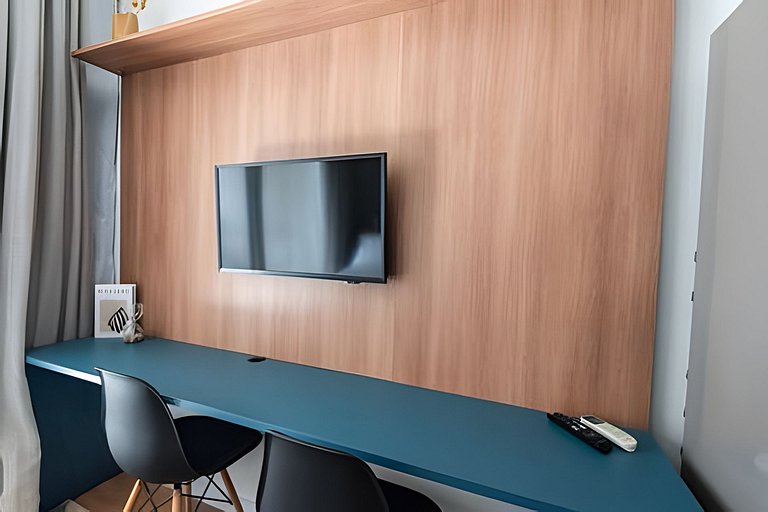 BHaus ON Vila Madalena | Studio Premium com Varanda | 6o and