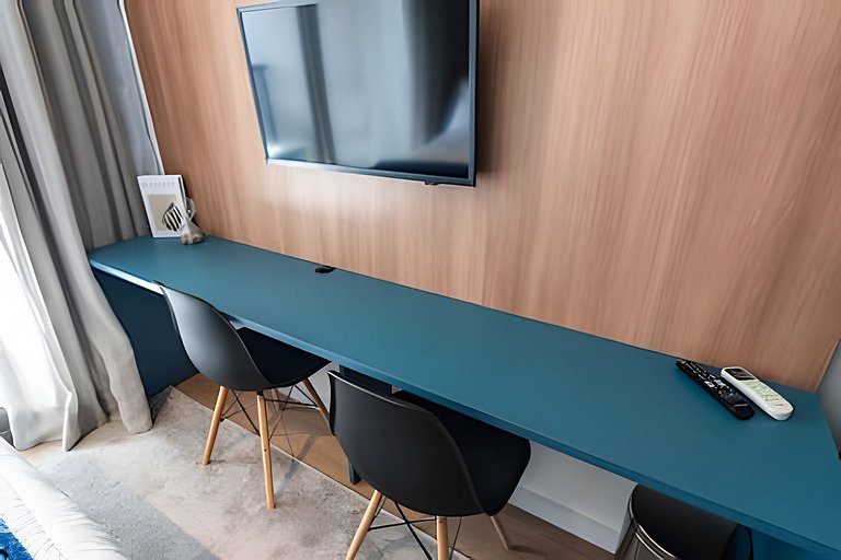BHaus ON Vila Madalena | Studio Premium com Varanda | 6o and
