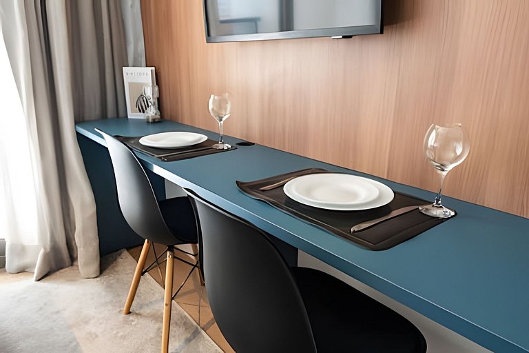 BHaus ON Vila Madalena | Studio Premium com Varanda | 6o and