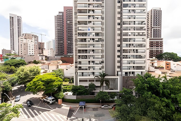 BHaus ON Vila Madalena | Studio Premium com Varanda | 6o and