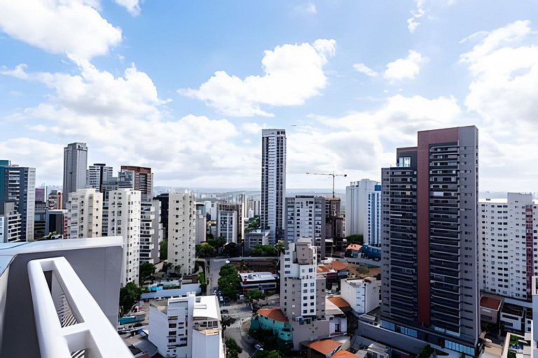 BHaus ON Vila Madalena | Studio Premium com Varanda | 6o and