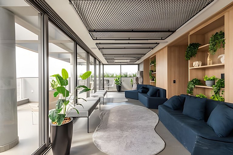 BHaus ON Vila Madalena | Studio Premium com Varanda | 6o and