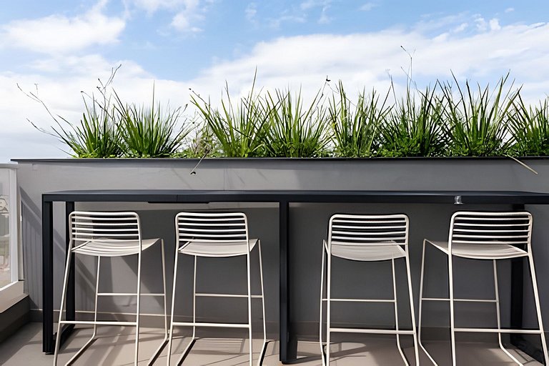 BHaus ON Vila Madalena | Studio Premium com Varanda | 6o and