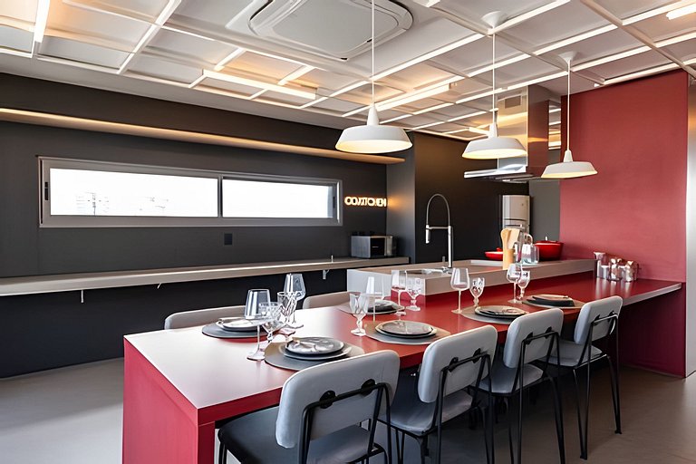 BHaus ON Vila Madalena | Studio Premium com Varanda | 6o and