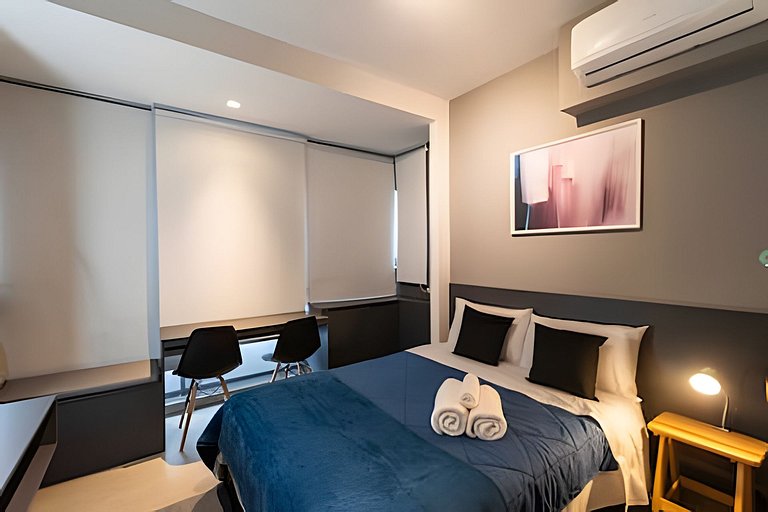 BHaus VN Oscar Freire - Studio compacto 20m2 - Vista Jardins