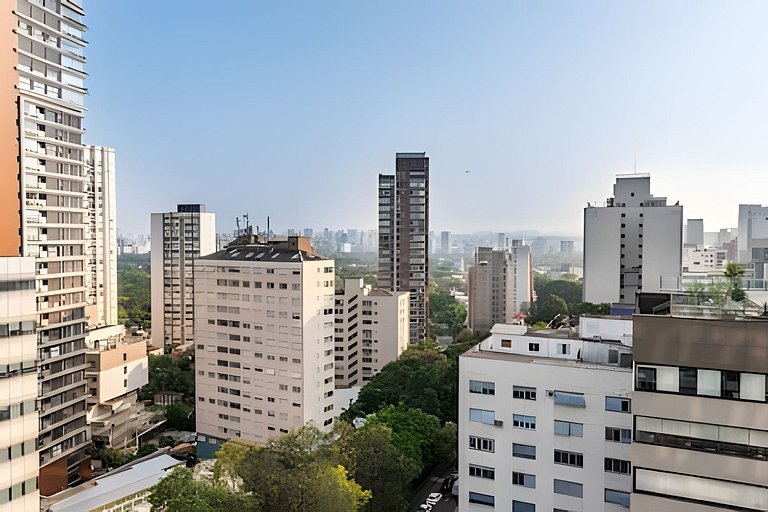 BHaus VN Oscar Freire - Studio compacto 20m2 - Vista Jardins