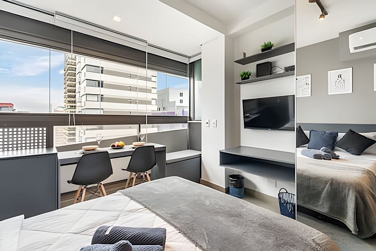 BHaus VN Oscar Freire | Studio compacto 20m2 | Vista Jardins