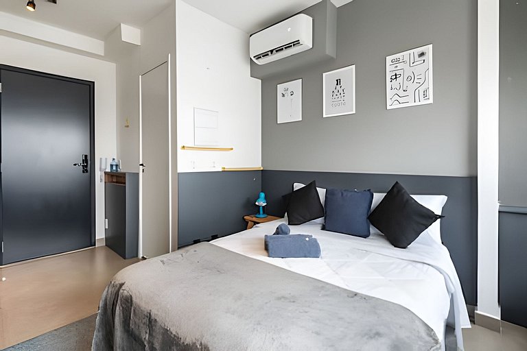 BHaus VN Oscar Freire | Studio compacto 20m2 | Vista Jardins