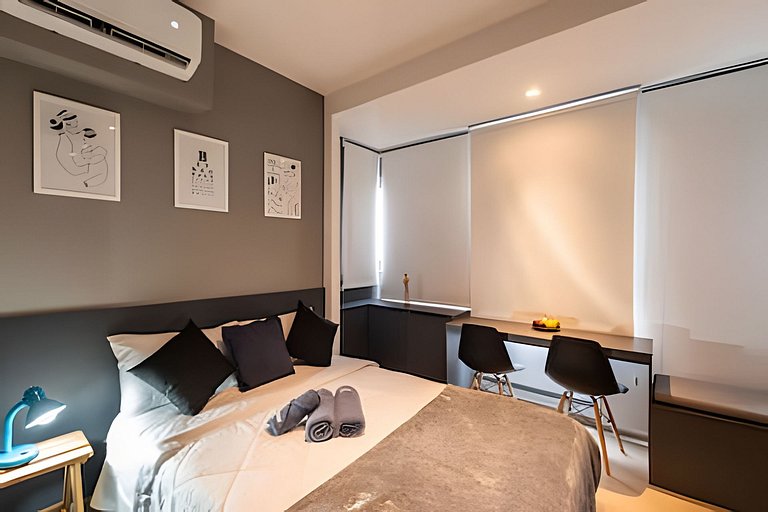 BHaus VN Oscar Freire | Studio compacto 20m2 | Vista Jardins