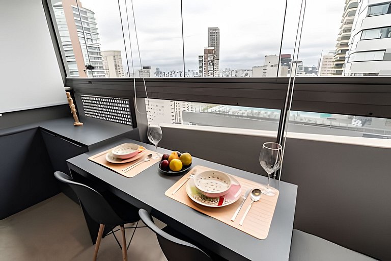 BHaus VN Oscar Freire | Studio compacto 20m2 | Vista Jardins