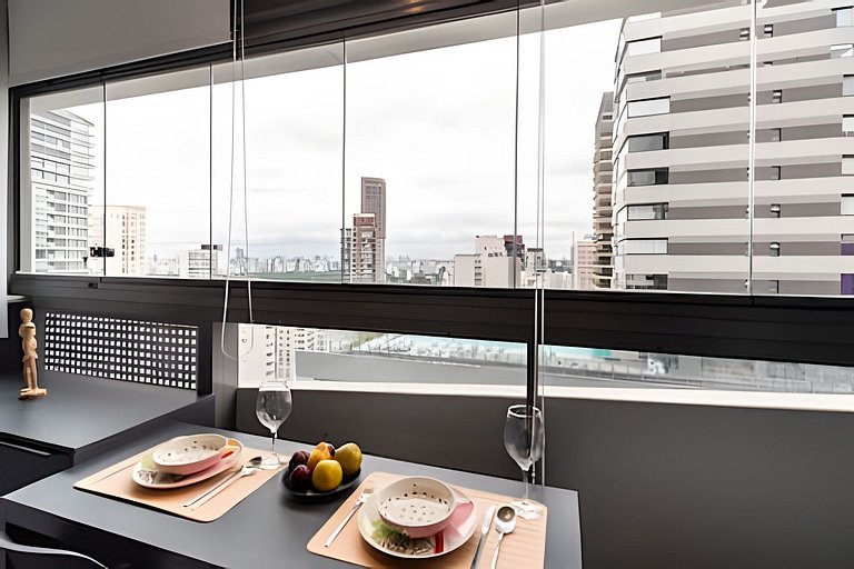 BHaus VN Oscar Freire | Studio compacto 20m2 | Vista Jardins