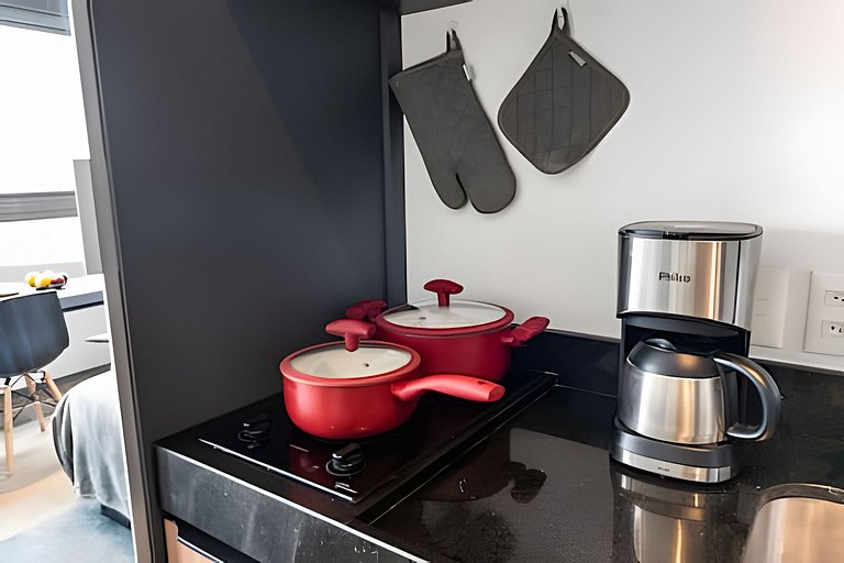 BHaus VN Oscar Freire | Studio compacto 20m2 | Vista Jardins