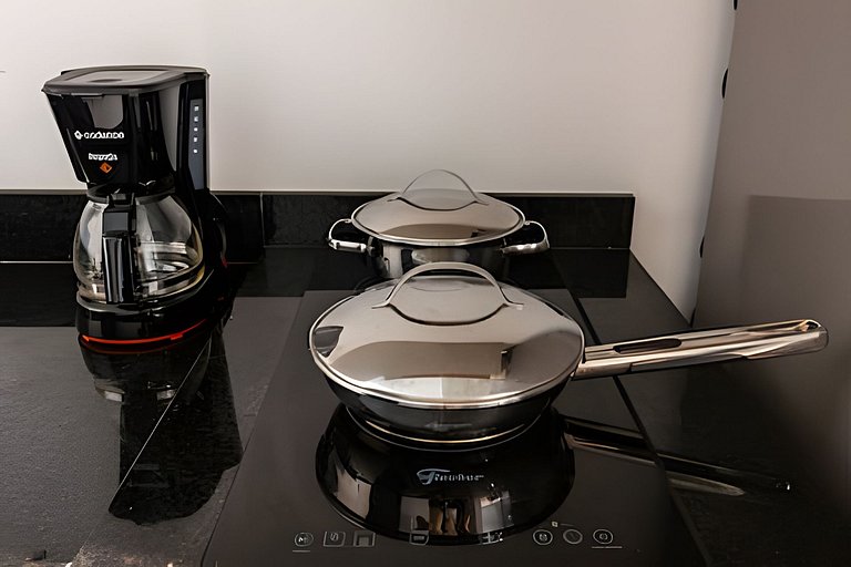 BHaus Brooklin On Florida | Studio Premium com Varanda | 8o