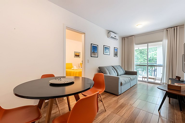 BHaus Morumbi Estádio Andalus Einstein | Grand Apartment com
