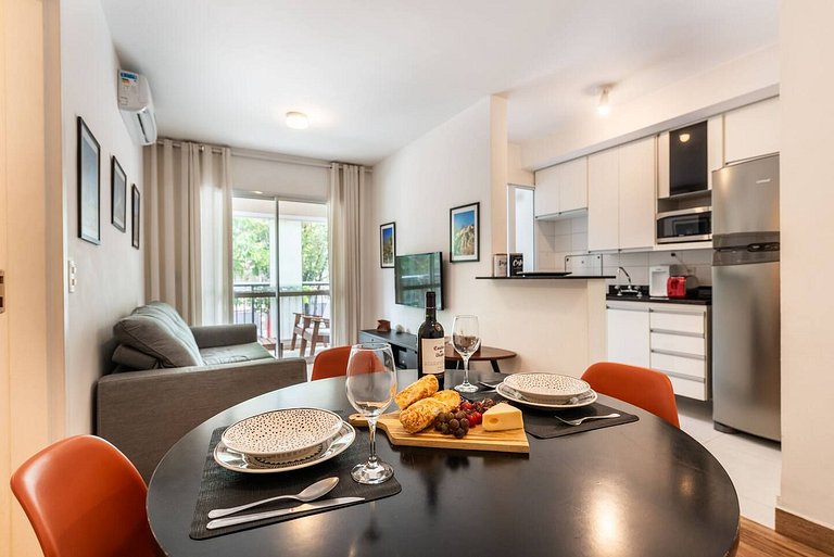 BHaus Morumbi Estádio Andalus Einstein | Grand Apartment com