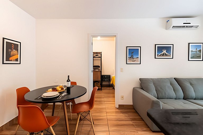 BHaus Morumbi Estádio Andalus Einstein | Grand Apartment com