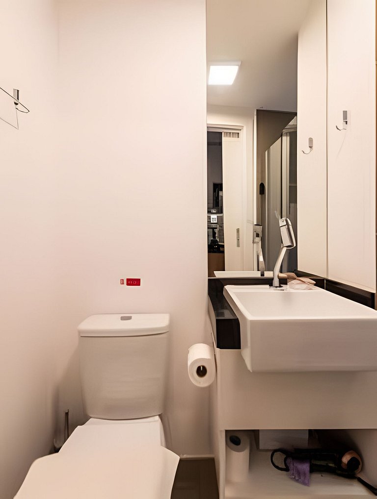 BHaus Jardins On Melo Alves | Studio Deluxe com Varanda | Li