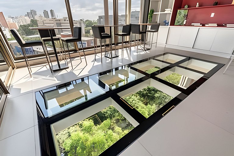 BHaus Jardins On Melo Alves | Studio Deluxe com Varanda | Li