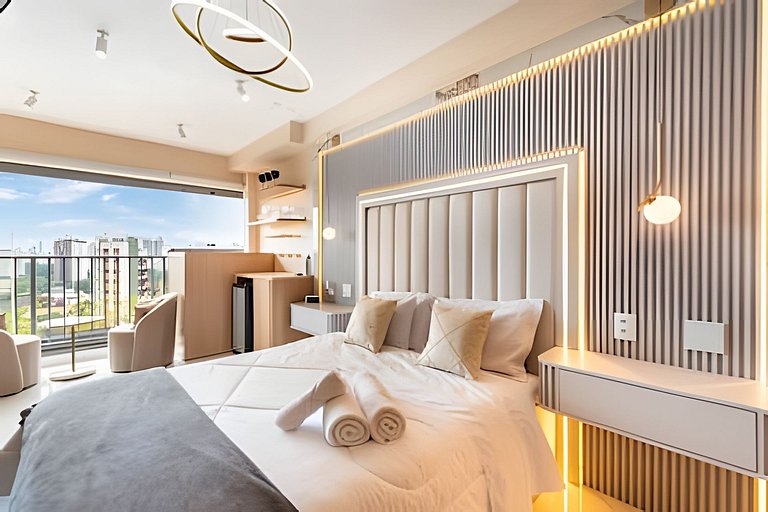 4U | Novo Bhaus Loft Duplex Moema | Vista Incrível